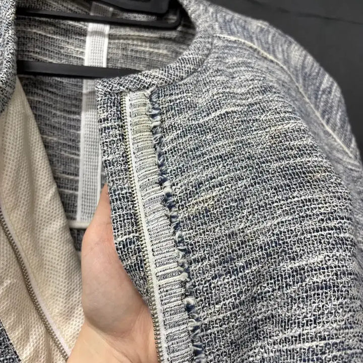 [BUNJANG] System Tweed Jacket / 시스템 정품 마직 트위드 자켓