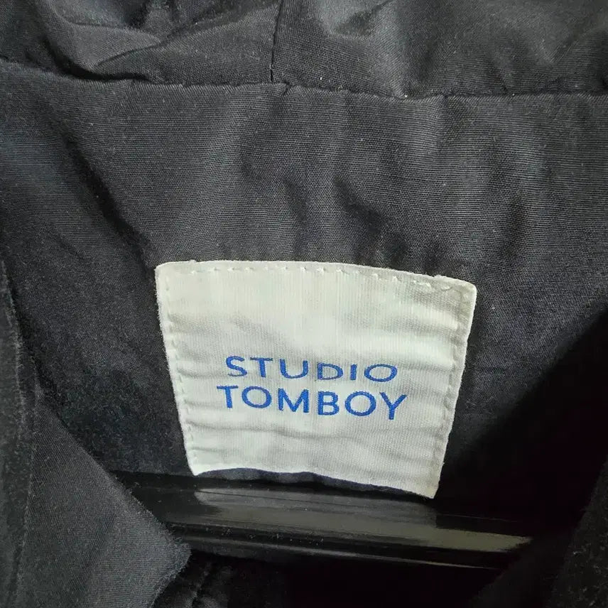 [BUNJANG] Studio Tomboy Quilted Long Padding Black / 스튜디오톰보이 블랙 퀼팅 롱패딩  (1957)