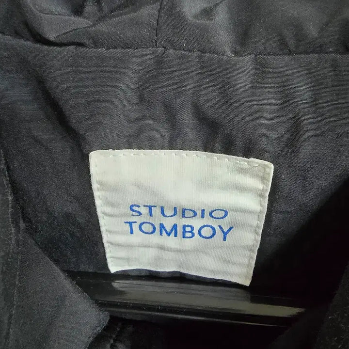 [BUNJANG] Studio Tomboy Quilted Long Padding Black / 스튜디오톰보이 블랙 퀼팅 롱패딩  (1957)