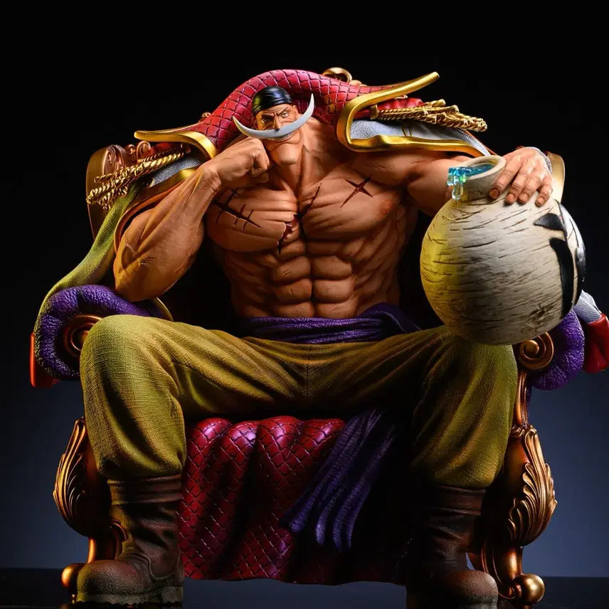 [SOLD OUT] Brainhole studio 흰수염 좌상 레진 원피스 피규어 브레인홀