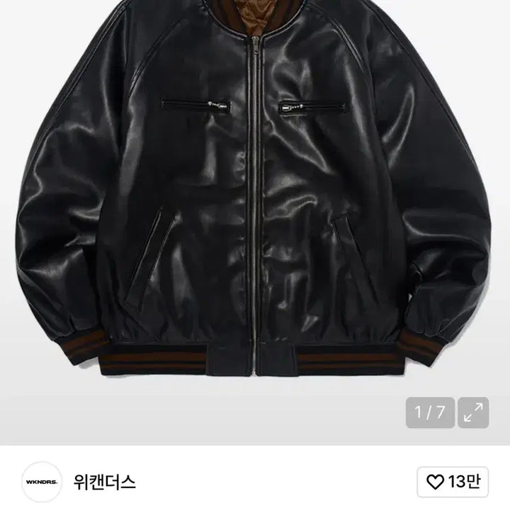 [BUNJANG] Weekenders Boutique Leather Jacket / 위캔더스 부티크 레더 자켓