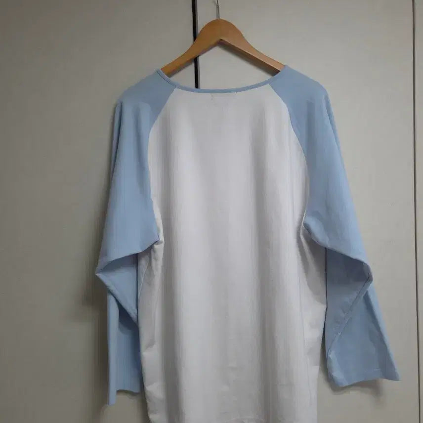 [BUNJANG] Pigment Color Block T-Shirt / 새상품) 국내생산 피그먼트 배색 티셔츠