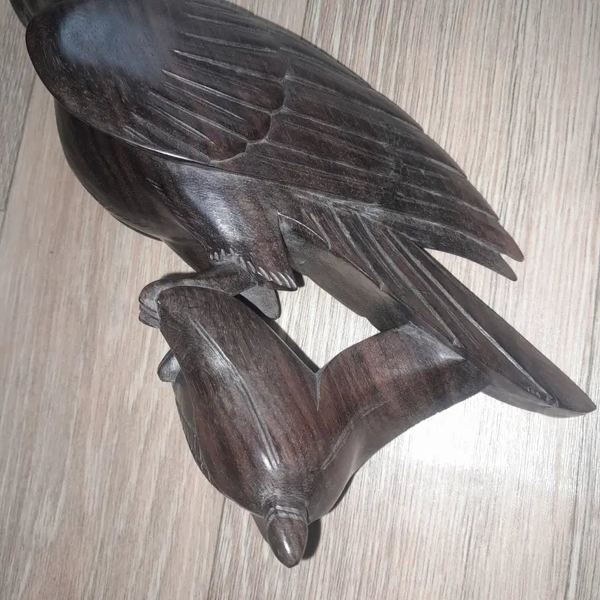 [BUNJANG] Wooden Eagle Sculpture / 독수리 - 목재공예