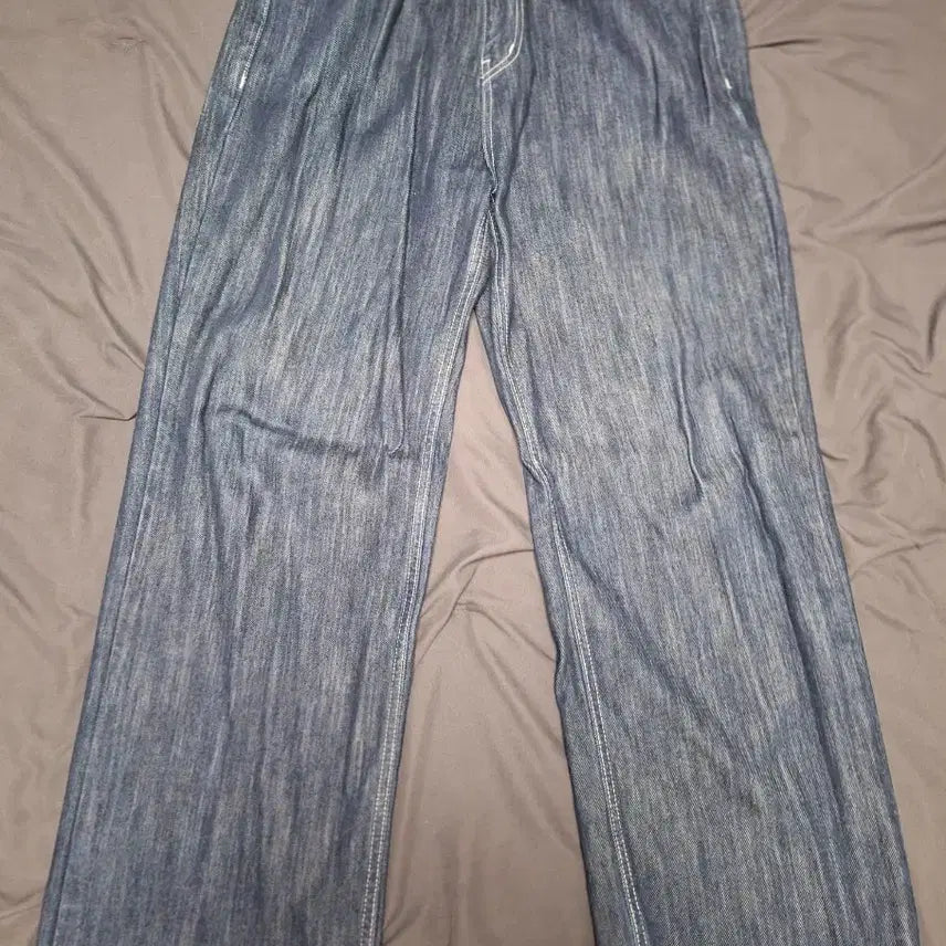 [BUNJANG] Intempo Mood Rope Wide Double Denim Pants V2 XL / 인템포무드 로프 와이드 더블 데님팬츠 v2 XL