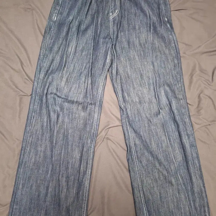 [BUNJANG] Intempo Mood Rope Wide Double Denim Pants V2 XL / 인템포무드 로프 와이드 더블 데님팬츠 v2 XL