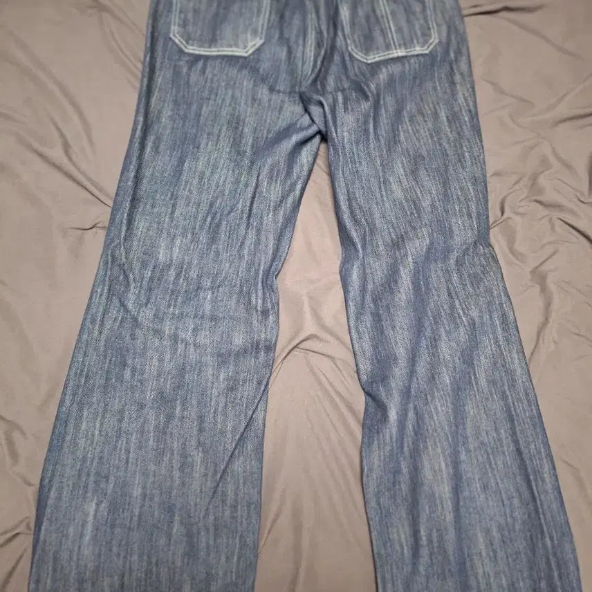[BUNJANG] Intempo Mood Rope Wide Double Denim Pants V2 XL / 인템포무드 로프 와이드 더블 데님팬츠 v2 XL