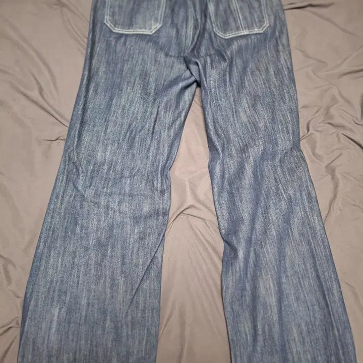 [BUNJANG] Intempo Mood Rope Wide Double Denim Pants V2 XL / 인템포무드 로프 와이드 더블 데님팬츠 v2 XL