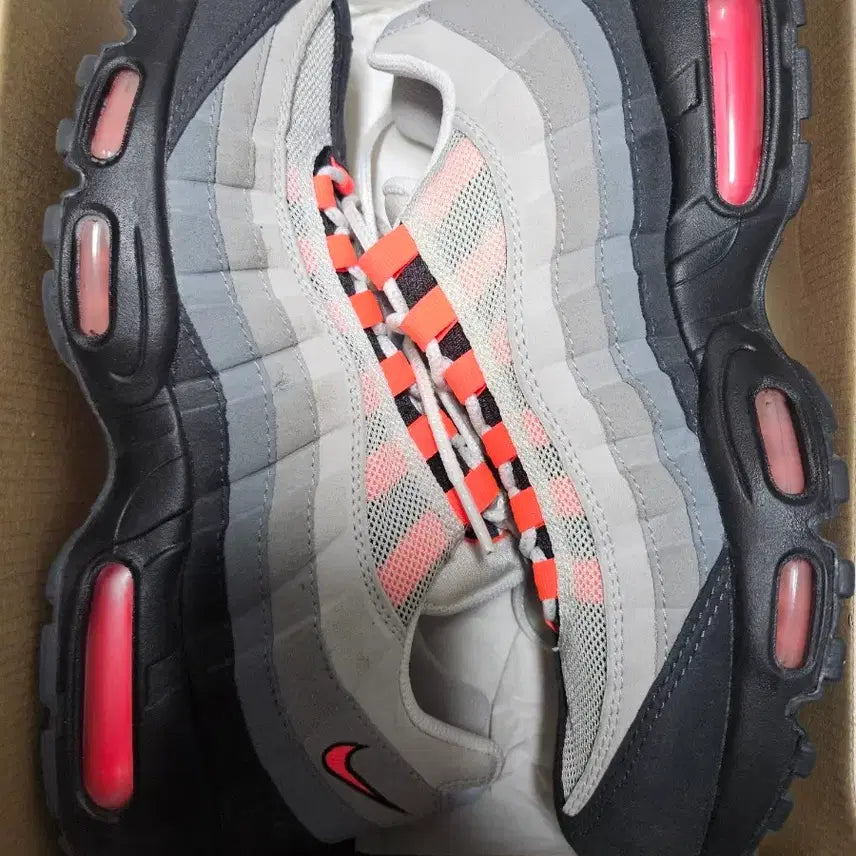 [BUNJANG] Nike Air Max 95 Neon Grey Mandarin / 나이키 에어맥스 95 형광 그레이 만다린 280