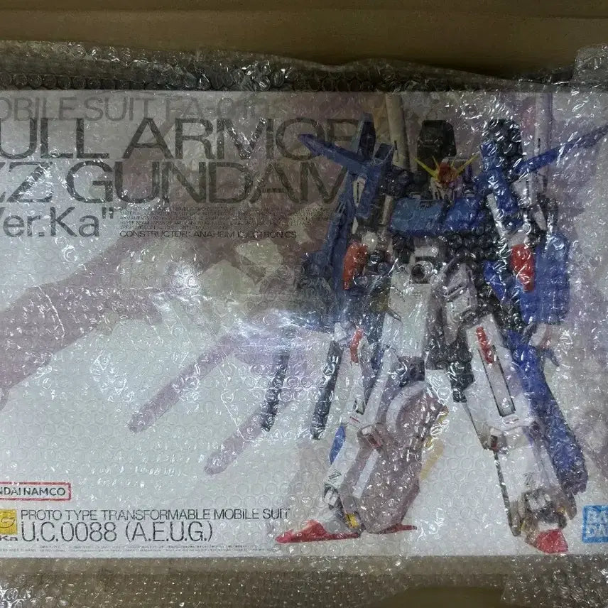 [BUNJANG] MG Full Armor ZZ Ver. Ka Gundam Model Kit / MG 풀아머 더블제타 버카