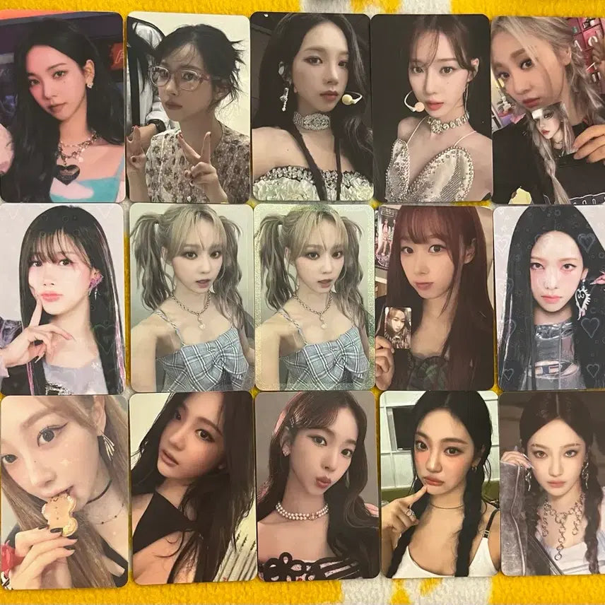 [BUNJANG] aespa Photocard Bundle Set / [일괄 양도]에스파 포토카드 일괄 판매