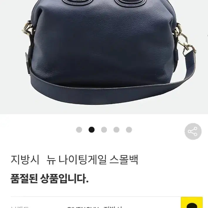 [SOLD OUT] 지방시 정품 뉴나이팅게일 스몰백