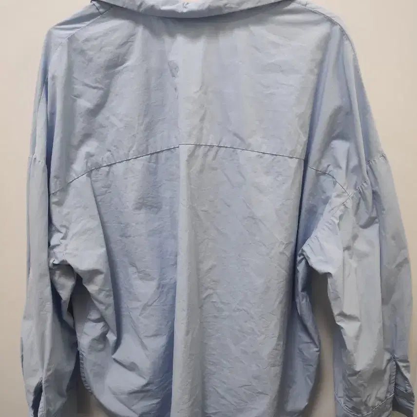 [BUNJANG] Mixxo Sky Blue Loose Fit Shirt M / 미쏘 하늘색 루즈핏 셔츠 m