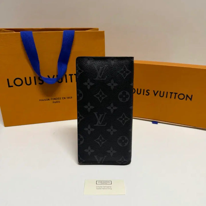 [BUNJANG] Louis Vuitton Eclipse Monogram Brazza Wallet Long Wallet / [정품/S+급] 루이비통 이클립스 모노그램 브라짜 월릿 장지갑
