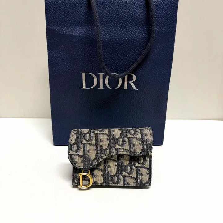 [BUNJANG] Dior Oblique Saddle Wallet / [정품/S급] 디올 오블리크 새들 지갑
