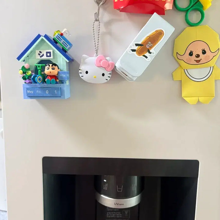 [BUNJANG] Crayon Shin-chan Block Calendar Refrigerator Magnet / 짱구 블럭 캘린더 냉장고 자석