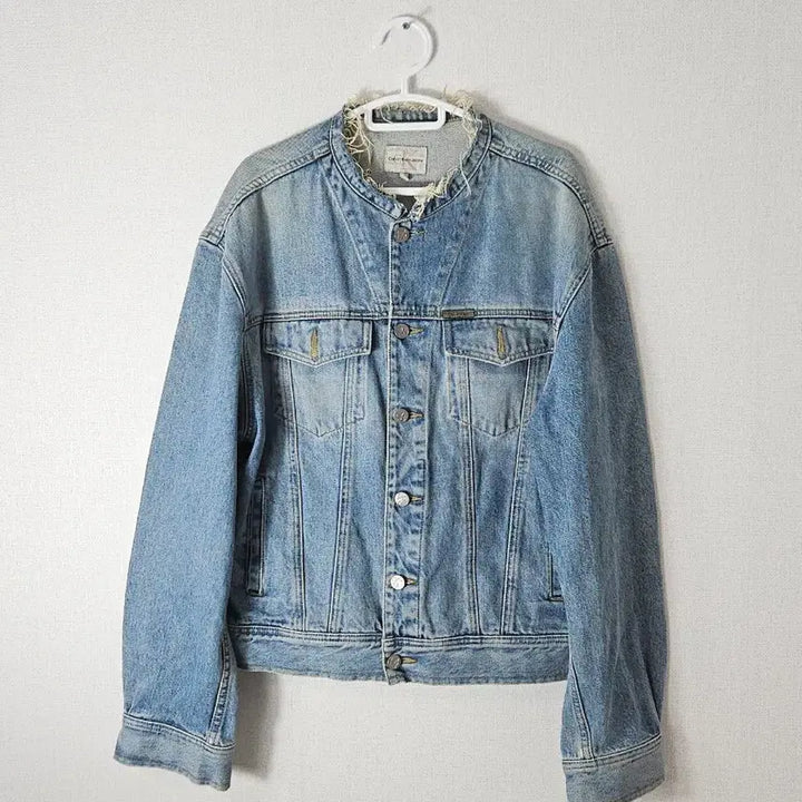 [BUNJANG] Calvin Klein Vintage Cutting Denim Jacket - Men&