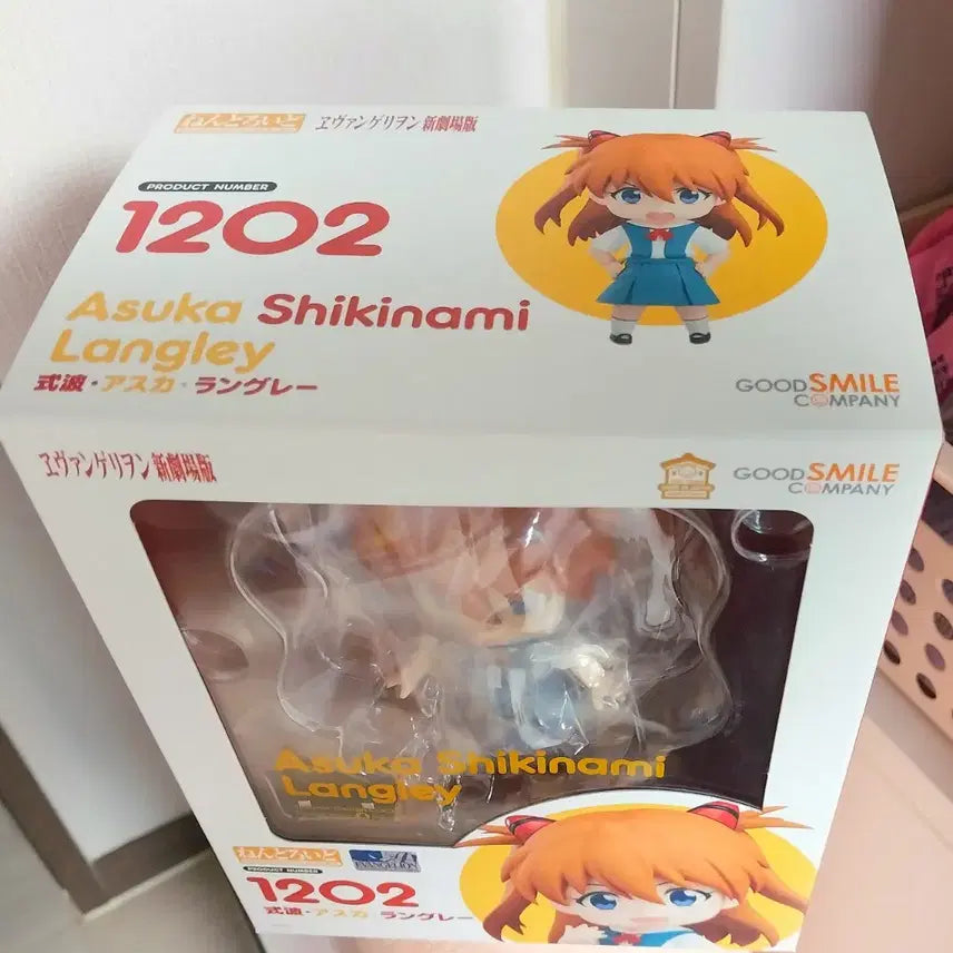 [BUNJANG] Good Smile Evangelion Asuka Nendoroid 1202 Figure / 굿스마일 에반게리온 아스카 넨도로이드 1202 미개봉 새상품