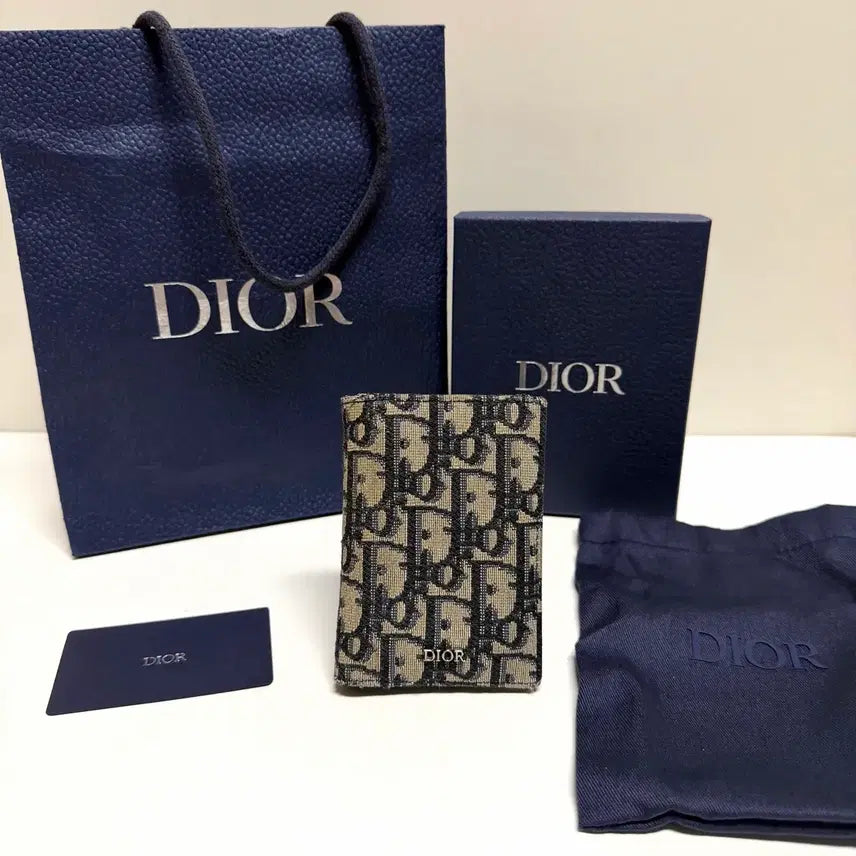 [BUNJANG] Christian Dior Oblique Organizer Beige / [정품/S급] 디올 오블리크 오거나이저 베이지