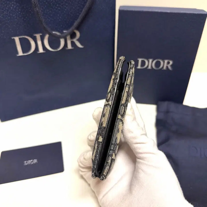 [BUNJANG] Christian Dior Oblique Organizer Beige / [정품/S급] 디올 오블리크 오거나이저 베이지
