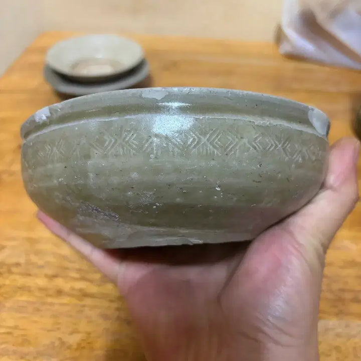 [BUNJANG] Tang Dynasty Yue Ware Vase / 진품 서진시대 월요 요지품