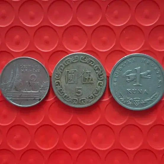 [BUNJANG] Mixed Country Coin Collection (Thailand, Taiwan, Europe) / 각국 주화 모음 (태국/대만/유럽)
