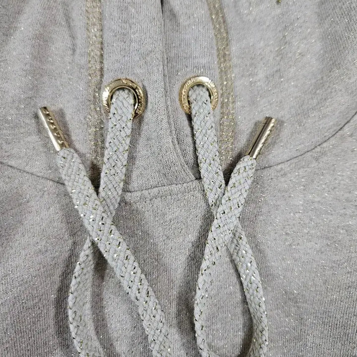 [BUNJANG] Juicy Couture Short Sleeve Hoodie Camel Gold (Size S) / 쥬시꾸뛰르 반팔 후드티 카멜골드 S