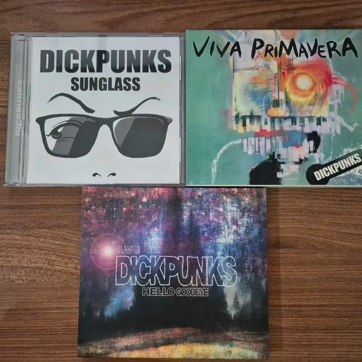 [BUNJANG] Dickpunks 3-Album CD Set / 딕펑스 CD 앨범 3종 세트 (Dickpunks)