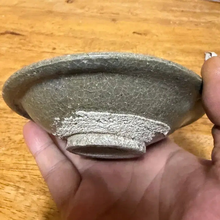 [BUNJANG] Authentic Wonjo Era Celadon Tea Cup Stand / 진품 원조시대 청자잔대