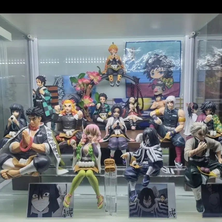 [BUNJANG] Demon Slayer Chokonose Onigiri Figure Full Set / (급처)귀멸의 칼날 초코노세 주먹밥 피규어