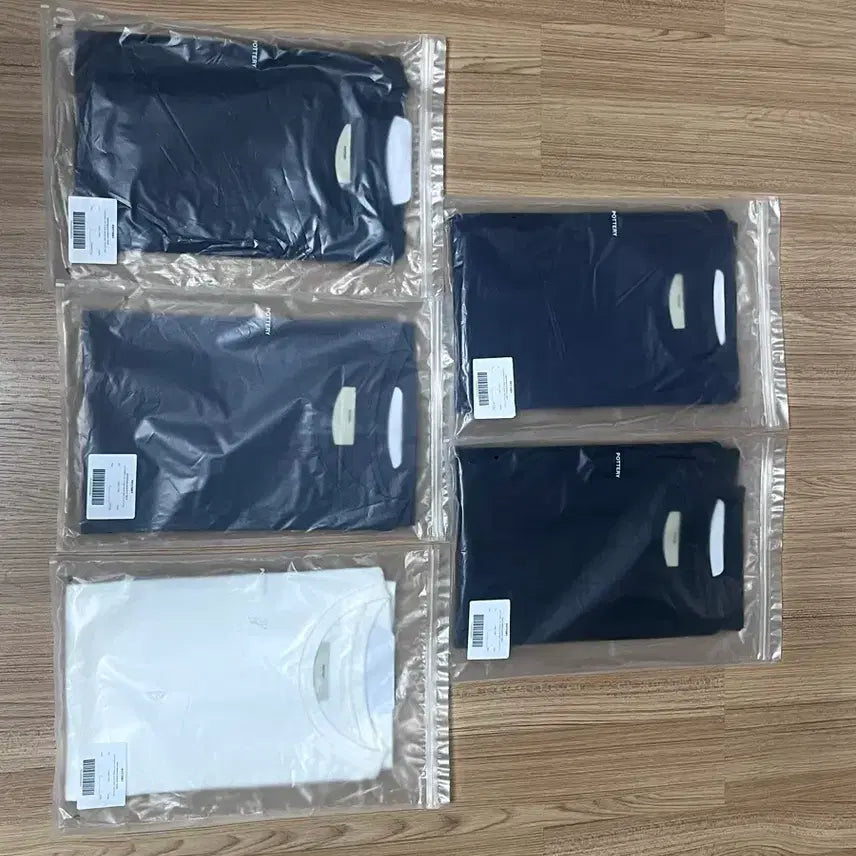 [BUNJANG] Pottery Fine Cotton Short Sleeve Comfort T-Shirt / [새상품] [5색상] 포터리 파인코튼 반팔 컴포트 티셔츠 2사이즈
