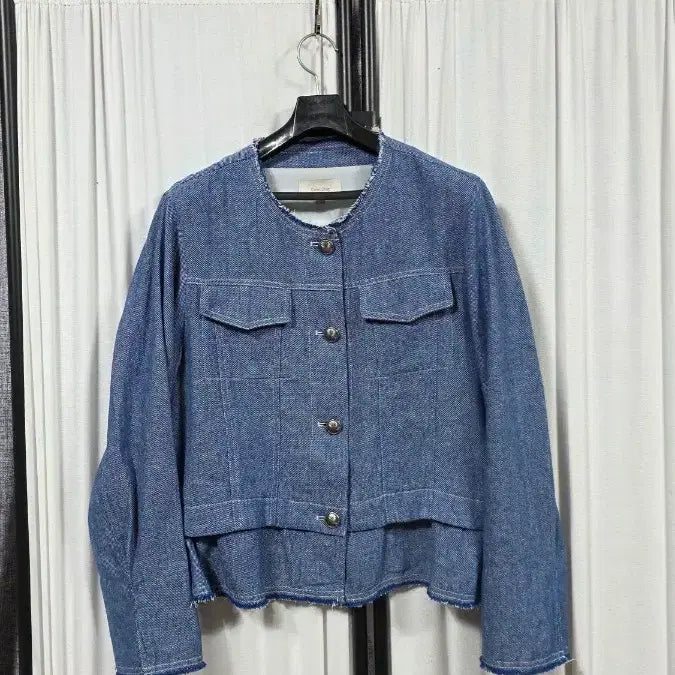 [BUNJANG] Celebshop Linen Blend Tweed Jacket (77) / 셀렙샵린넨혼방트위드자켓(77)