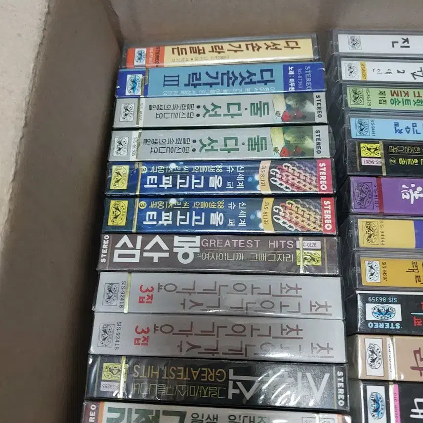 [BUNJANG] 가요 카세트 테이프 모음  미개봉 미사용50개 / 가요 카세트 테이프 모음  미개봉 미사용50개