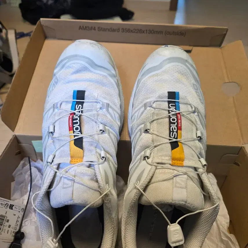 [BUNJANG] Salomon XT6 White Sneakers / 살로몬 XT6  화이트 295