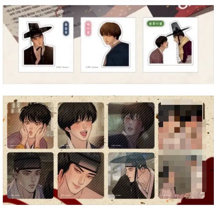 [BUNJANG] 해 뜨는 집 야화첩 연애제한구역 일간알바 코스터 세트 / 해 뜨는 집 야화첩 연애제한구역 일간알바 코스터 세트