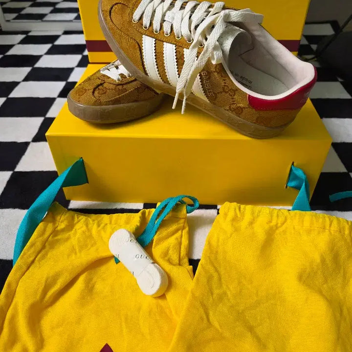 [BUNJANG] Gucci x Adidas Gazelle Authentic / 정품 S급 구찌 아디다스 콜라보 가젤