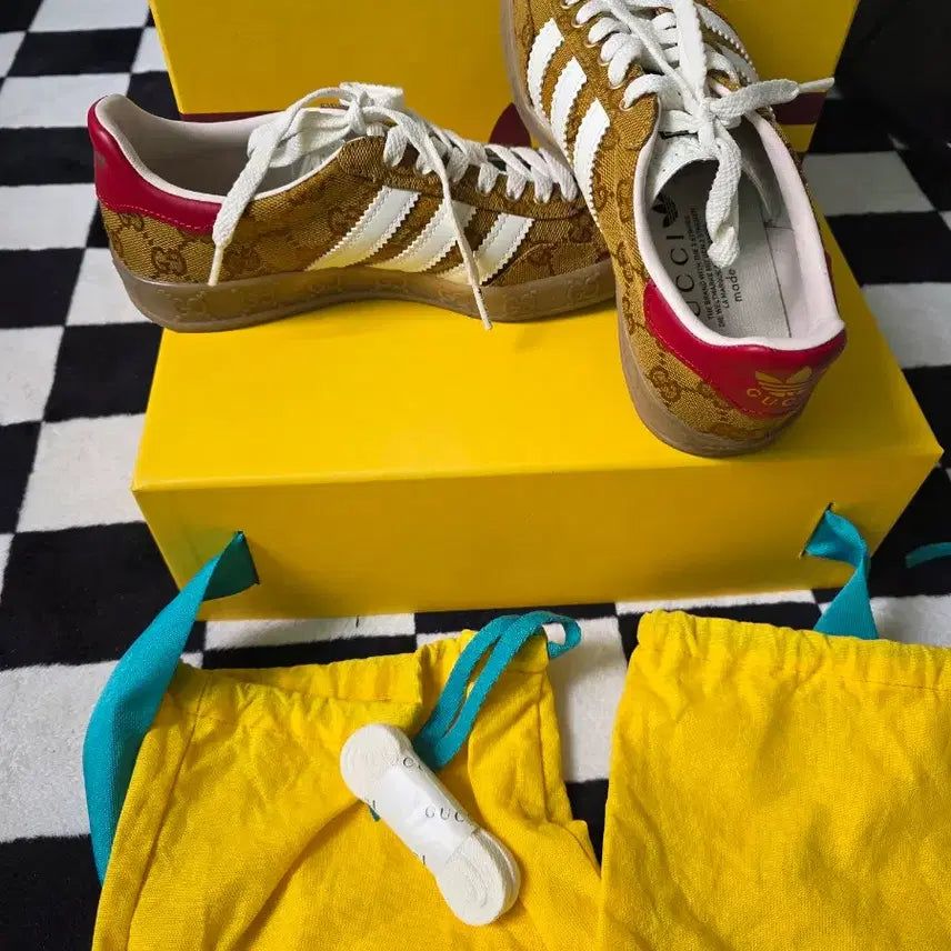 [BUNJANG] Gucci x Adidas Gazelle Authentic / 정품 S급 구찌 아디다스 콜라보 가젤