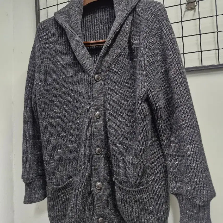 [BUNJANG] Polo Ralph Lauren Shawl Collar Cable Knit Cardigan / 100L 폴로랄프로렌 숄 카라 니트 가디건.
