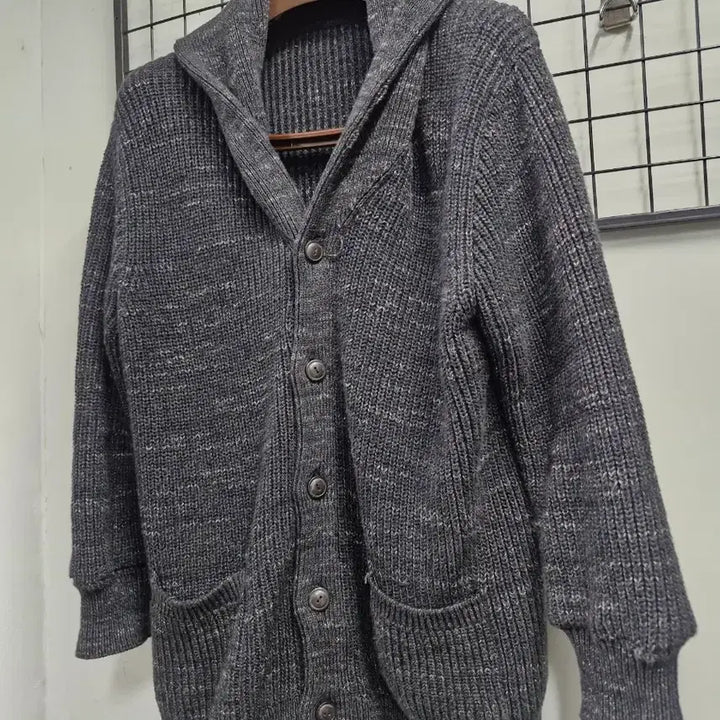 [BUNJANG] Polo Ralph Lauren Shawl Collar Cable Knit Cardigan / 100L 폴로랄프로렌 숄 카라 니트 가디건.