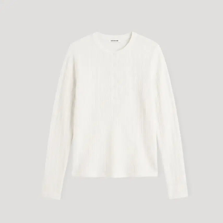 [BUNJANG] Around Uul Have Waffle Knit Cream Sweater / 어라운드율 헤이브와플니트 크림s