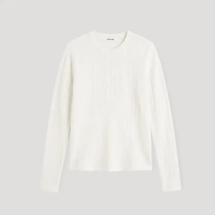 [BUNJANG] Around Uul Have Waffle Knit Cream Sweater / 어라운드율 헤이브와플니트 크림s