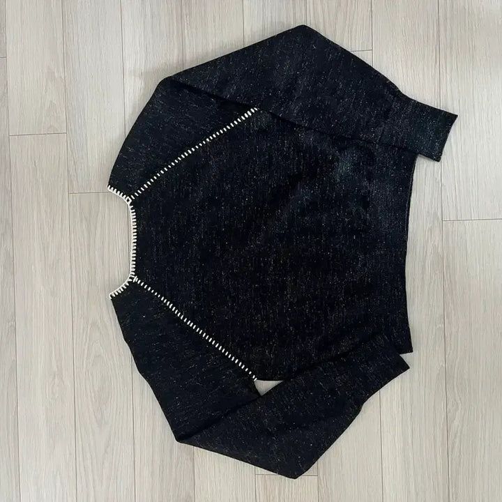 [BUNJANG] URBANIC30 Buttonhole Stitch Cardigan Charcoal / 얼바닉30 버튼홀 스티치 가디건 차콜