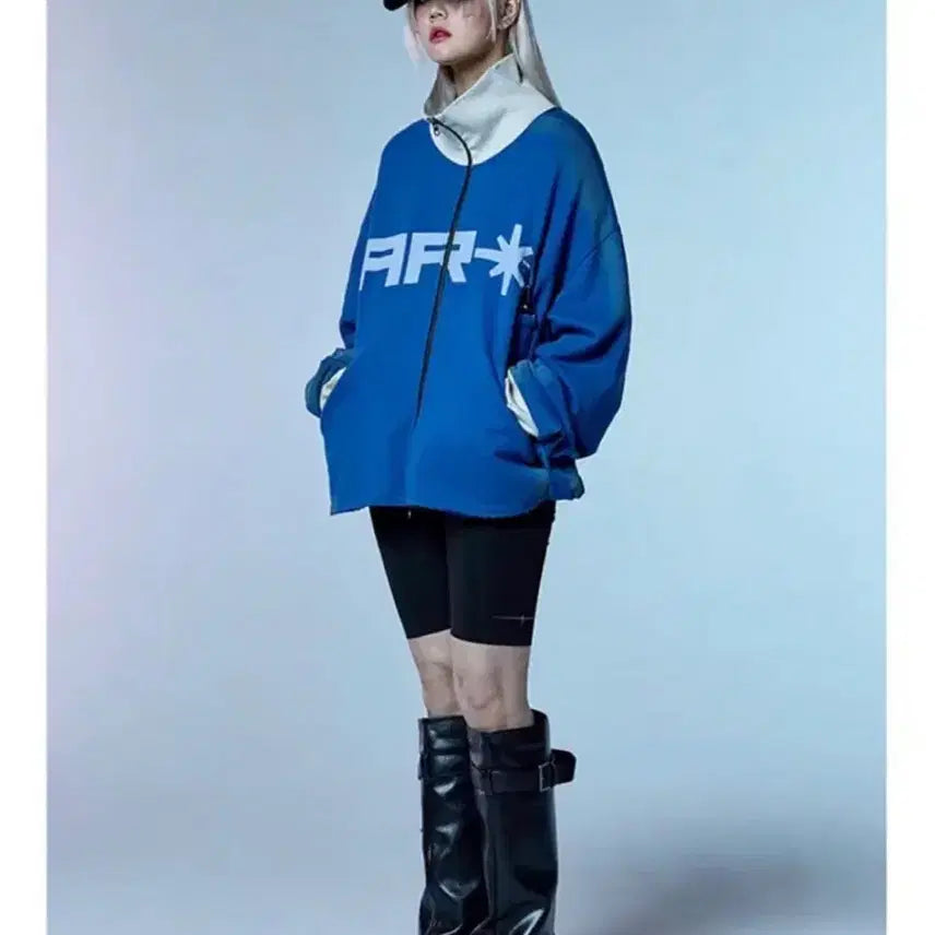 [BUNJANG] OS Tilden Art Zip-up Jacket (Blue) / [OS] 틸던 아트 집업 ART ZIPUP (Blue) 남녀공용