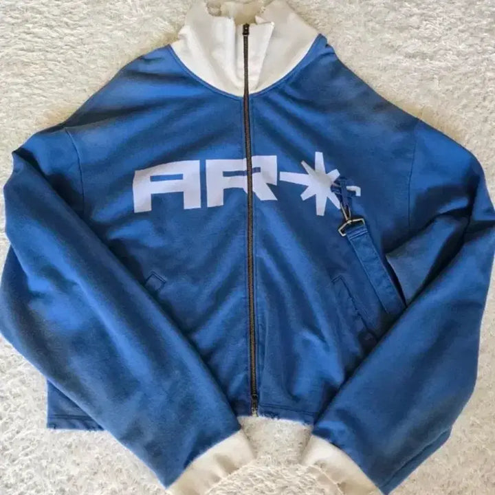 [BUNJANG] OS Tilden Art Zip-up Jacket (Blue) / [OS] 틸던 아트 집업 ART ZIPUP (Blue) 남녀공용