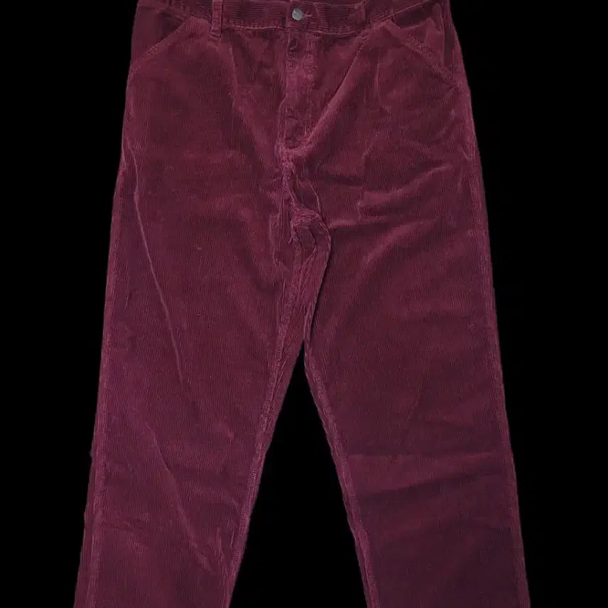 [BUNJANG] Carhartt WIP Corduroy Courntry Pants Burgundy / 칼하트WIP 코듀로이 코번트리 팬츠 버건디