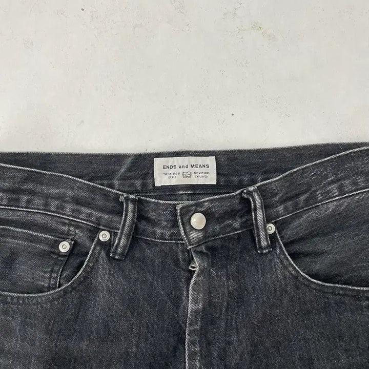 [SOLD OUT] Ends and means 워시드 블랙