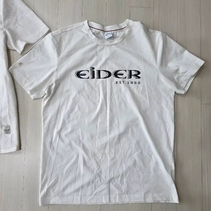 [BUNJANG] Eider &amp; Olzen L Size Short-Sleeve T-Shirts (Set of 2) / 아이더 / 올젠 L사이즈 반팔티 2장