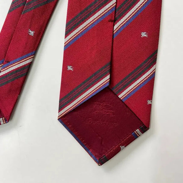[BUNJANG] Burberry Monogram Silk Necktie / 버버리 명품 정품 모노그램 넥타이 (Burberrys)