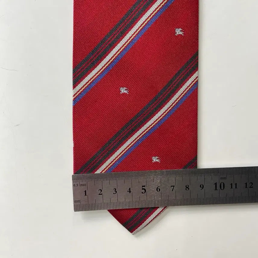 [BUNJANG] Burberry Monogram Silk Necktie / 버버리 명품 정품 모노그램 넥타이 (Burberrys)