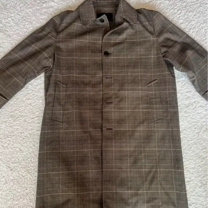 [BUNJANG] ZIOZIO Check Coat / [105] 지오송지오 체크코트