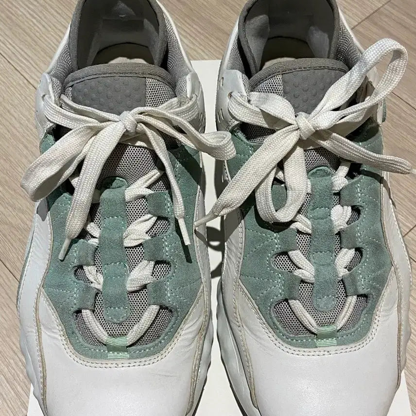 [BUNJANG] Acne Studios Manhattan Sneakers Mint 37 / 아크네 스튜디오 맨하탄 스니커즈 민트 37 (240)
